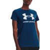 Tričko Under Armour UA W SPORTSTYLE LOGO SS-BLU 1356305-426 Veľkosť XS