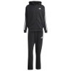 Pánska tepláková súprava adidas, M 3S FL HD TS čierna,biela XL