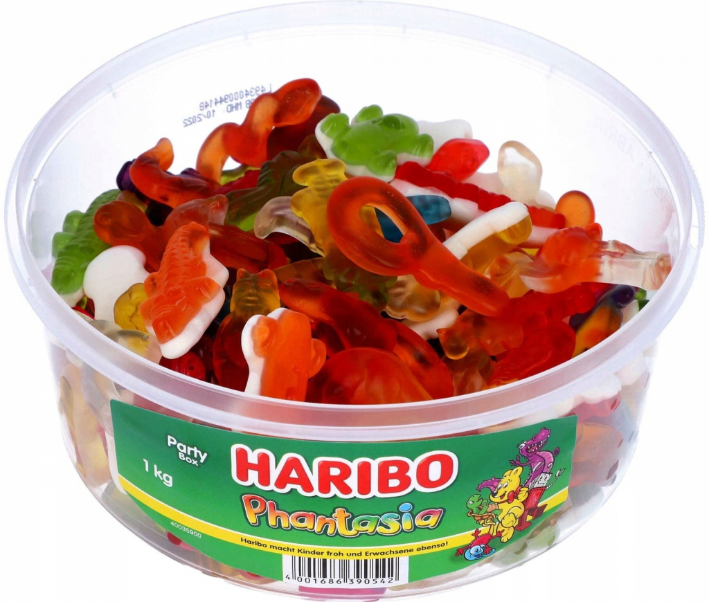 Haribo Phantasia, 1kg Dose : : Alimentari e cura della casa