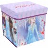 Taburetka nádoba na stoličku FROZEN na hračky, košík Disney Ľadové kráľovstvo