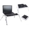 Univerzálny skladací stolík pod notebook s ventilátormi VG6121, 56 cm
