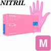 Mercator Medical Rukavice Nitrylex PINK (100ks/balenie) Veľkosť: Medium - (7-8)