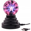 PLAZMOVÁ LAMPA MAGIC KULA Reaguje na DOTYK STÔL pre DETI SKLENENÁ