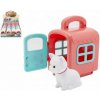 Teddies Zvířátko v přepravním boxu plast