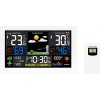 ABCtech Solight TE81W-XL meteostanice, extra velký barevný LCD, teplota, vlhkost, tlak, RCC, USB nabíjení, bílá