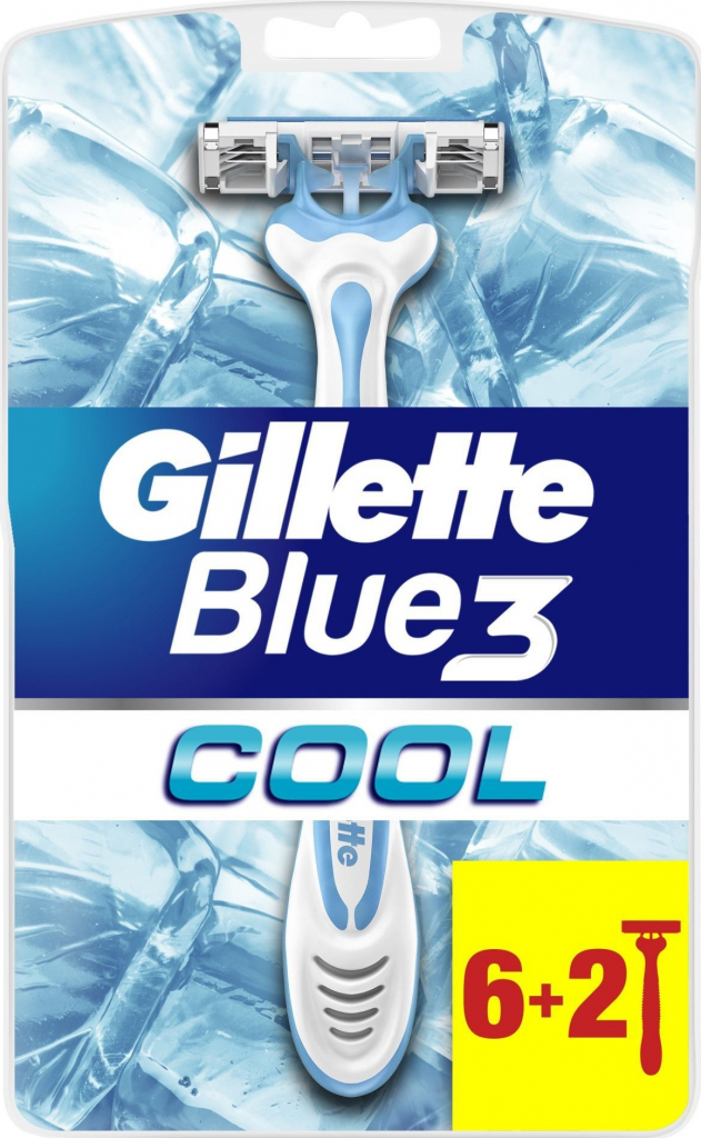 Gillette Blue3 Cool 8 ks