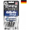Gillette Blue3 - Žiletky na holenie Body-X Fuze 3-čepieľkové 6ks