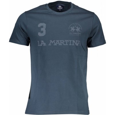 La Martina tričko krátky rukáv modré