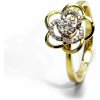 Blink-Blink Diamantový prsteň v tvare kvetiny 1562ZDG