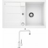 Blanco METRA 45 S biela + excentrické ovládanie + Blanco MILI biela 523107