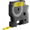 páska DYMO 40918 D1 Black On Yellow Tape (9mm) (S0720730)