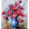 Maky vo váze- Akad. maliar Igor Navrotskyi,originálny, ručne maľovaný obraz M (do veľkosti 65x65cm) Viac farieb