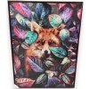 5D diamantový obraz ruční práce liška - FOX Farba: Zrzavá Zrzavá