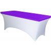 TENTino Elastická čiapka STANDARD na dosku skladacieho stola 152x76 cm VIAC FARIEB Farba obrusu: FIALOVÁ / VIOLET