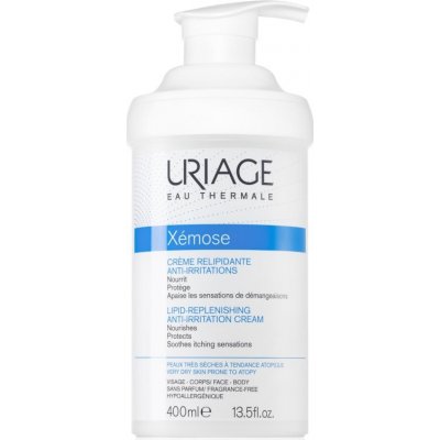 Uriage Xémose Lipid-Replenishing Anti-Irritation Cream relipidačný upokojujúci krém pre veľmi suchú citlivú a atopickú pokožku 400 ml