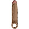 SHAFT SHEATH MODEL F 6.9 INCH LIQUID SILICONE SLEEVE OAK