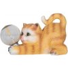 Dekorácia Strend Pro Garden, mačiatko, 26x12,50x15 cm, polyresin, solar