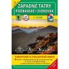 Západné Tatry - Podbanské - Zverovka 3 Turistická mapa 1:25 000