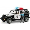 Bruder 2526 JEEP WRANGLER Policie s figurkou policisty