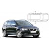 Slnečné clony na okná - VOLVO V50 Combi (2004-2012) - Len na bočné stahovacie sklá