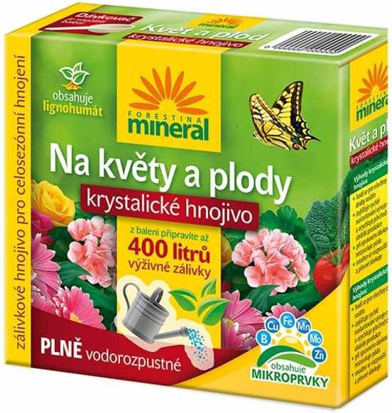 Forestina Mineral Kryštalické s Lignohumátu na kvety a plody 400g od 3,75 €  - Heureka.sk
