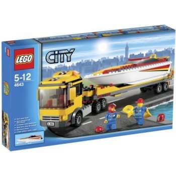 LEGO® City 4643 Preprava pretekárskeho člnu