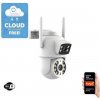 Immax Neo Immax NEO 07783L - Inteligentná vonkajšia kamera DOUBLE 355° P/T 2x2MP IP65 Wi-Fi Tuya IM1219 + záruka 3 roky zadarmo