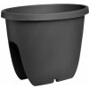 Plastkon Balkónový květináč Balconia OVI na zábradlí 30 cm antracit