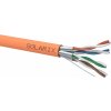Solarix Kabel SXKD-6A-STP-LSOH-B2ca STP kabel Cat 6A drát 500m s reakcí na oheň - cívka