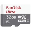 MicroSDHC karta SANDISK Ultra 32GB 80MB/s (bez adaptéra) SDSQUNS-032G-GN3MN