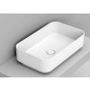 Ceramica Dolomite Noemi umývadlo 64x38.5 cm obdĺžnik pultové umývadlo biela matná D311201