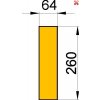 Příslušenství HAAS+SOHN: Cihla č. 163 (sada 2 kusy) 30 x 64 x 260 mm