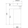 Deko-Light LED stropné bodové svetlá Lucea, nastaviteľný, 20 W biely - 348165