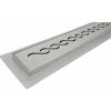 Bielbet Braid B0503 sprchový nerezový žľab s roštom Braid 800 mm | cena za kus