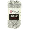 YarnArt Macrame 2mm 149 svetlá sivá