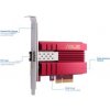 ASUS XG-C100F sieťový adaptér / PCI Express karta / 1 x 10GBase-T / QoS (90IG0490-MO0R00)