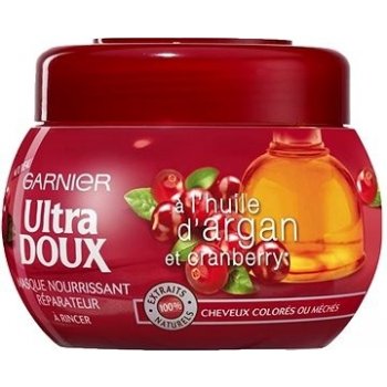 Garnier Fructis Ultra Doux Nourishing & Repairing Mask maska pro barvené vlasy 300 ml