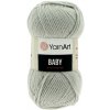 YarnArt Baby 855 svetlá sivá 50g