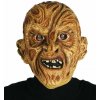 Maska na tvár Guirca zombie latex hnedá