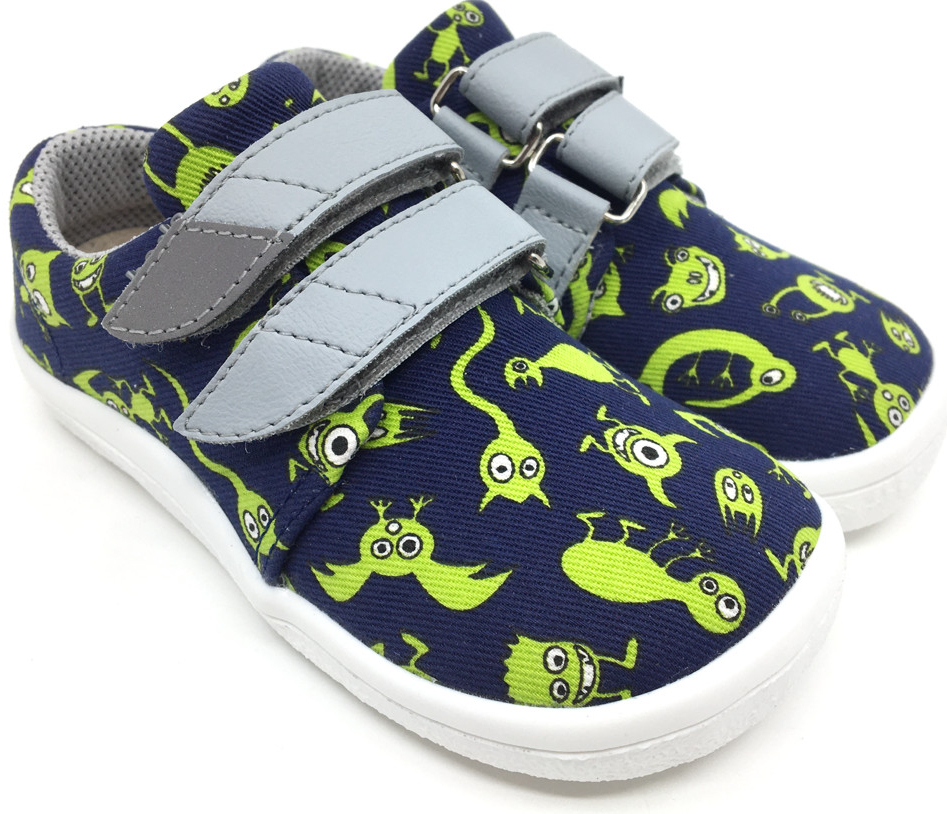 Beda Barefoot tenisky Monsters BF 0001 TEX W