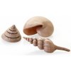 biOrb Umelá dekoracia - Sea Shells Decor Set natural 13 cm, 6,5 cm, 9,5 cm