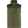 Fjällräven Buck Laurel green fleece vesta