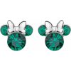Disney Trblietavé strieborné náušnice kôstky Minnie Mouse ES00028SMAYL.CS
