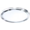 AZZARDO Slim 15 round AZ2838 chrome IP44 3000 K (Moderné zápustné LED svietidlo.)