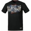 PitBull West Coast - pánské triko REBEL CREW černé S