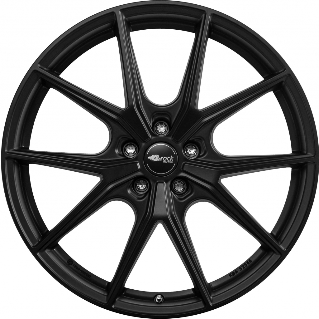 BROCK B40 8x19 5x108 ET45 black gloss