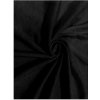 Kaptan Prestieradlo Jersey TOP 180 × 200 cm, čierne