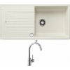 Blanco ZIA XL 6 S biela soft + excentrické ovládanie + Blanco MIDA chróm 517742