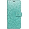 Diárové puzdro na Samsung Galaxy S23 5G S911 MEZZO Mandala zelené