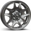Ocelový disk ALCAR HYBRIDRAD 6x15, 5x100, 54, ET45, Anthracite